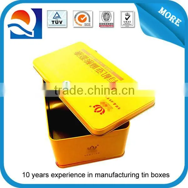 Food grade graceful cookie tin box