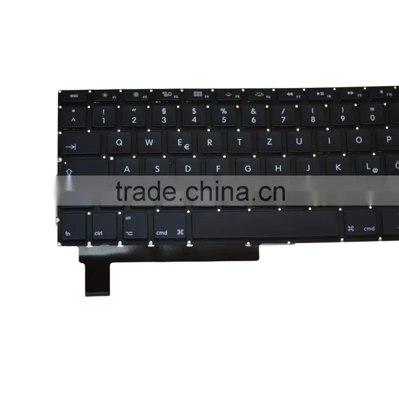 German Laptop keyboard Replacement For Macbook Pro 15" A1286 2008-2012