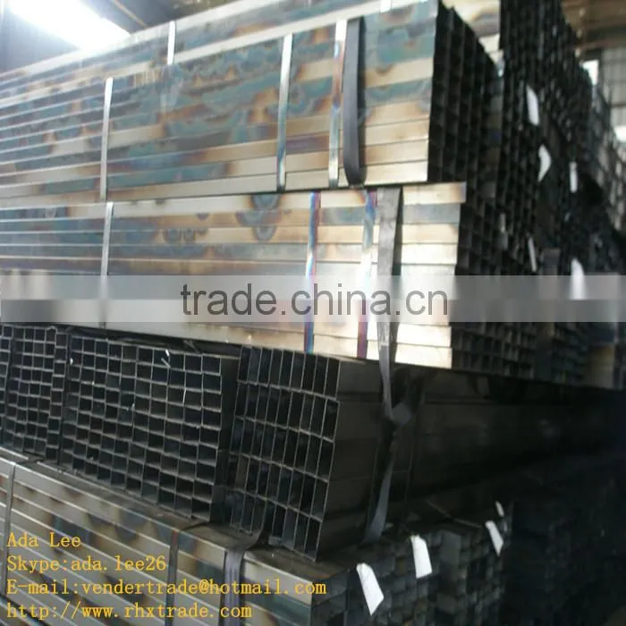 Heibei Shengfang Cold Rolled Rectangular Pipe/Tube Sizes