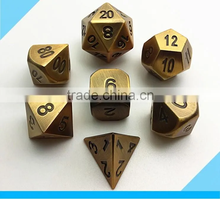 high quality metal dice
