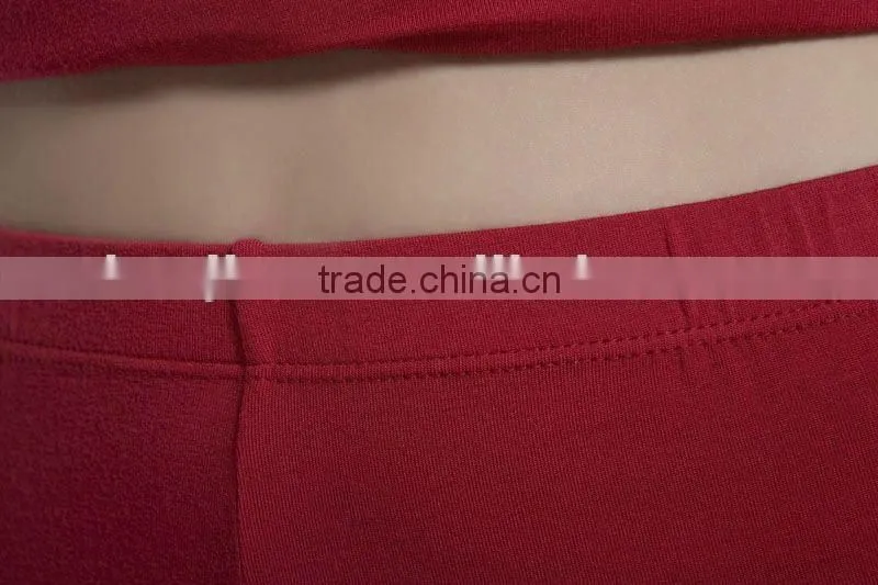 100% Modal couples' thermal underwear twinset