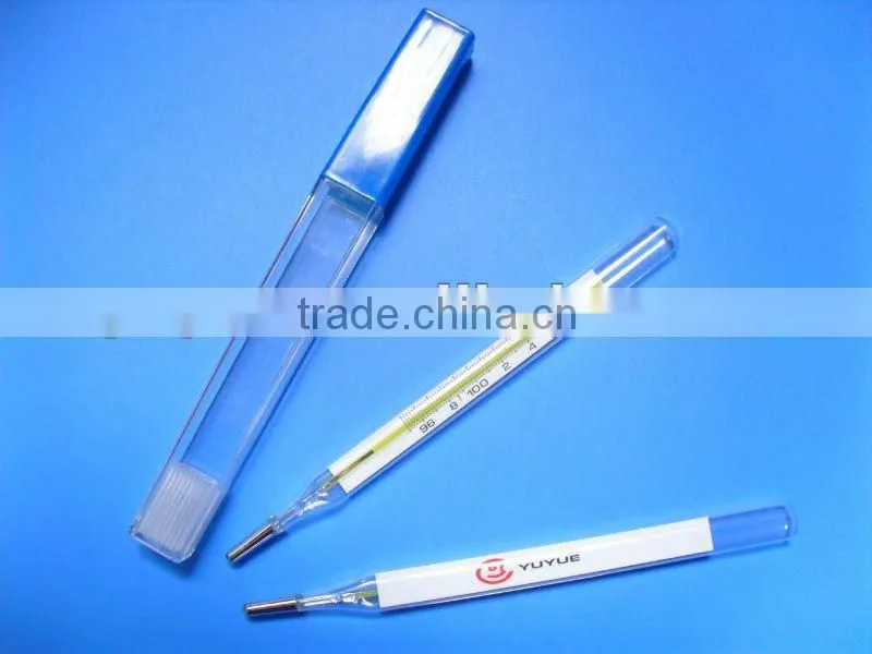 clnical enclosed-scale thermometer