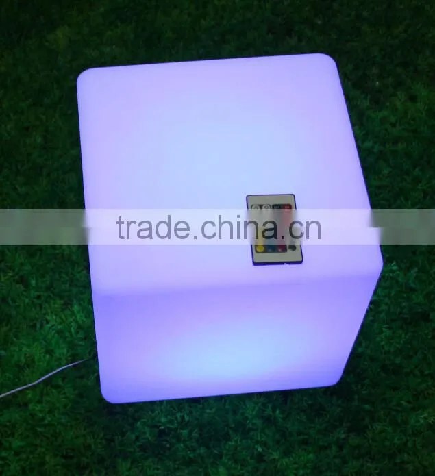 LED light decotative cube with remote control YXF-6060G