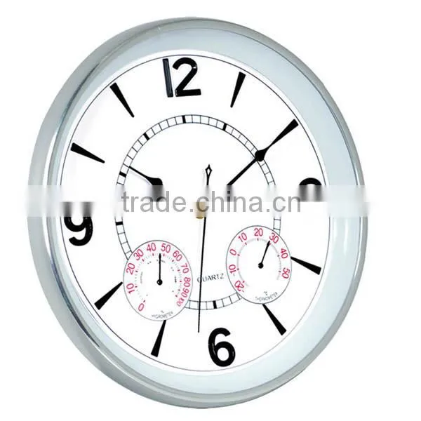 Weather Station Clock With Temperature and Humidity