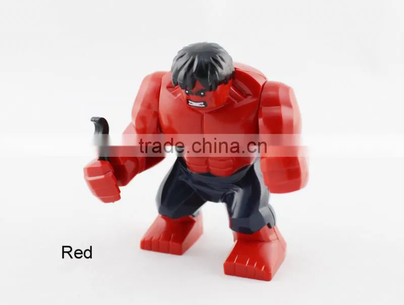 Decool Bricks toys 0144-0146 large hulk 7.5cm three color building blocks bricks set