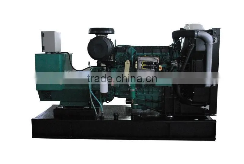 china supplier electric generator, 200kw/250kv volvo generator
