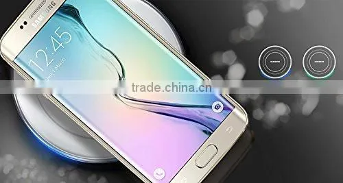2015 Slim Design USA TI Solution S6 Samsung Wireless Charging Pad for All Qi Mobile Phone