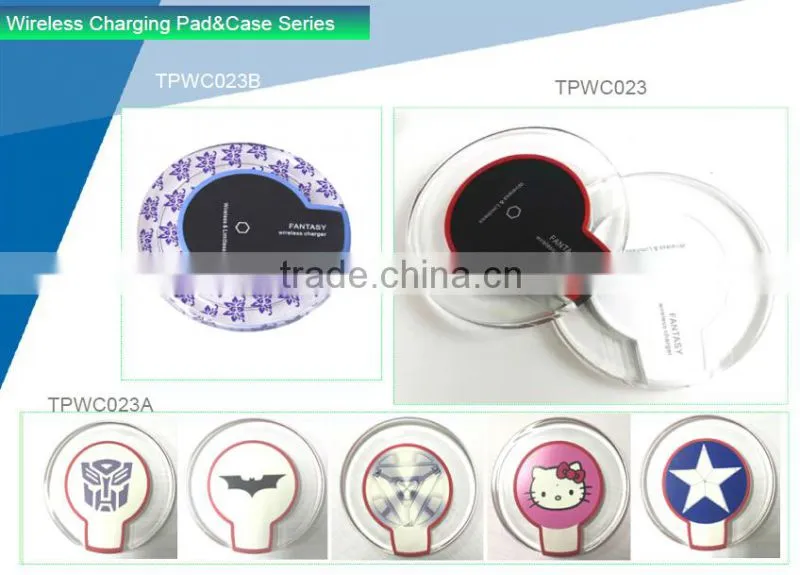 2015 Slim Design USA TI Solution S6 Samsung Wireless Charging Pad for All Qi Mobile Phone