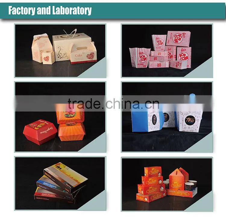 food grade paper roast chicken box packaging box hot salepaper fried chicken box