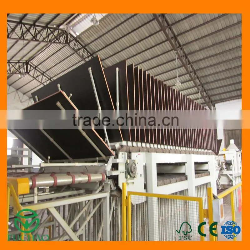 high quality plywood laminated with melamine faced, melamine lamianted plywood