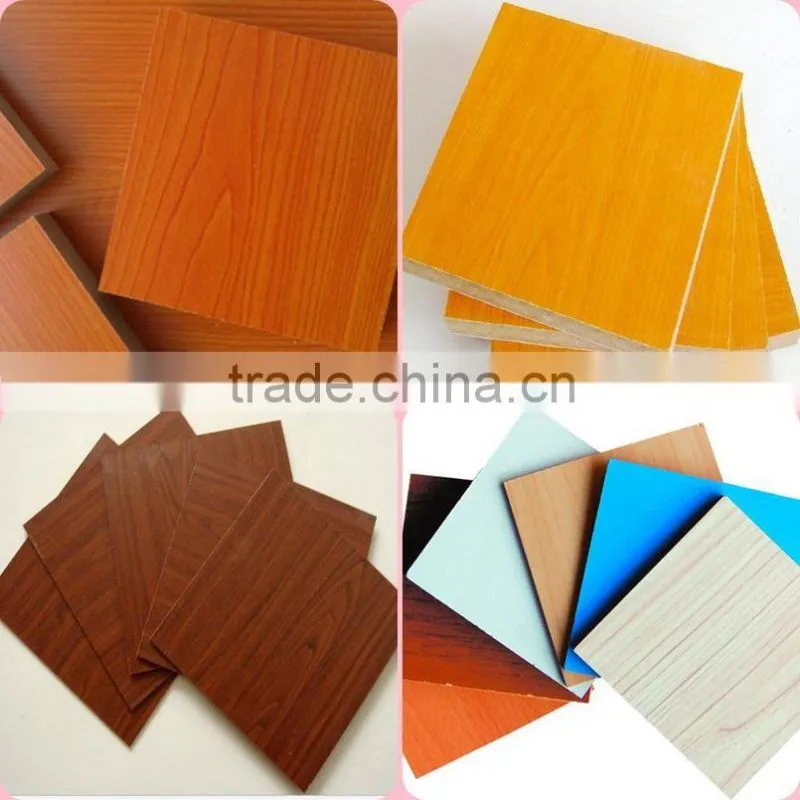 MDF particle board 12mm melamine flakeboard chipboard