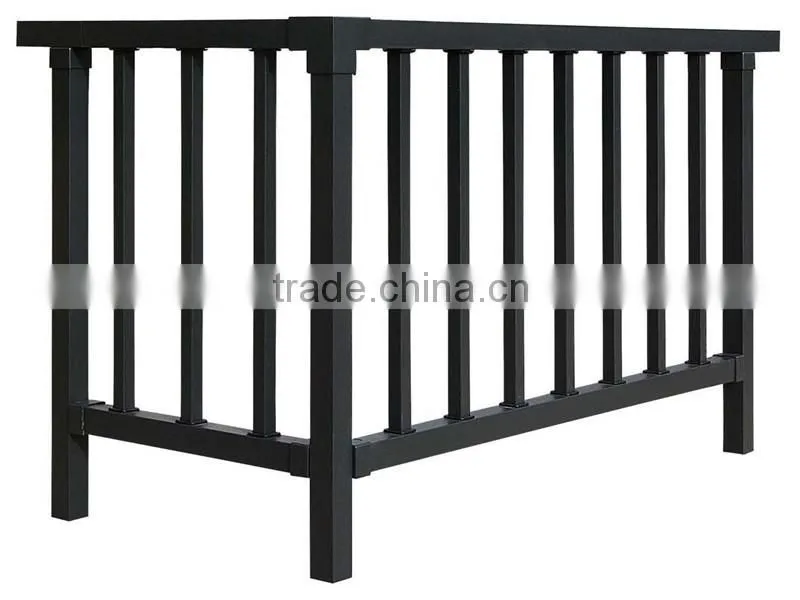 ISO Certificated iron grill design for balcony
