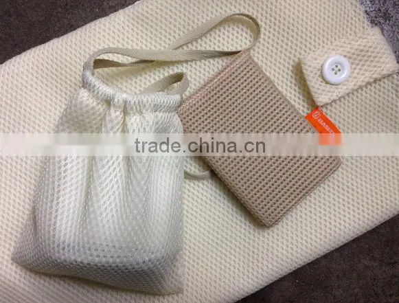 nylon mesh fabric for shoe bags fabric/3D air nylon Mesh fabric/very soft hand feeling mesh bag brushed polyester lining fabric