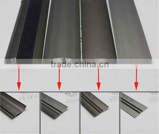 Good Quality T shape aluminium laminate flooring transition profile