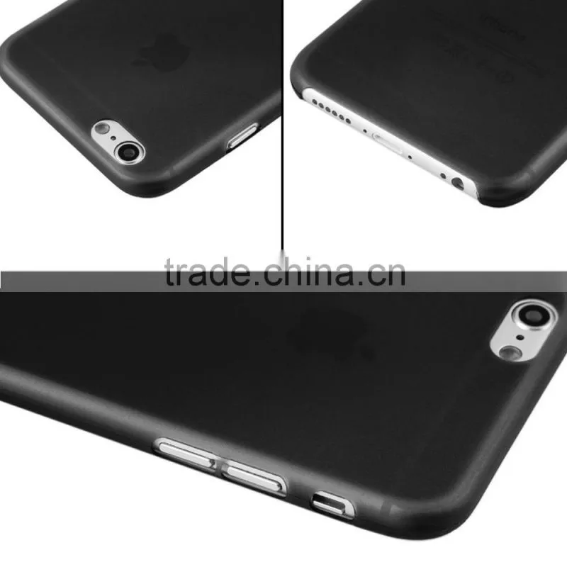 Black Transparent Ultra Thin Matte Hard Cover Case For Apple For iPhone 6 4.7"Hot Worldwide