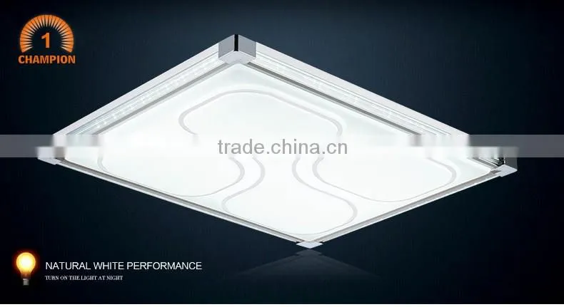 Square aluminum led ceiling light 48W