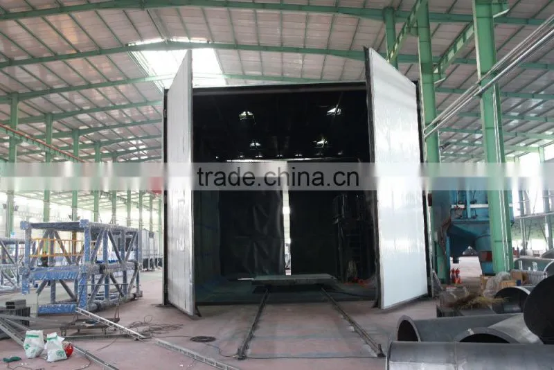 sand peening booth/shot peening room