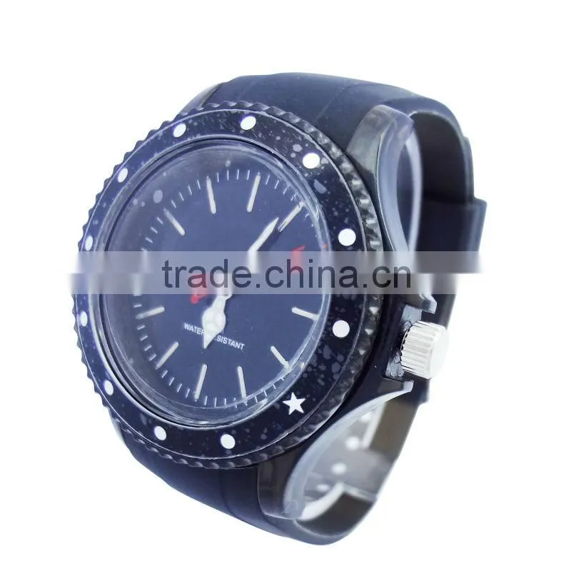 2013 new transparent analog band watch