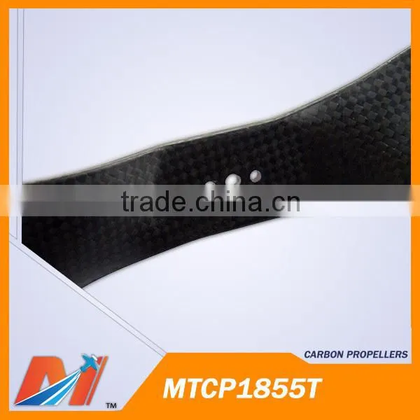 Maytech rc carbon fiber propeller 1855 for drone kits