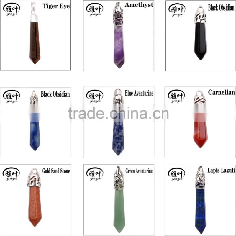 Wholesale natural semi precious stone Skull shape Pendant