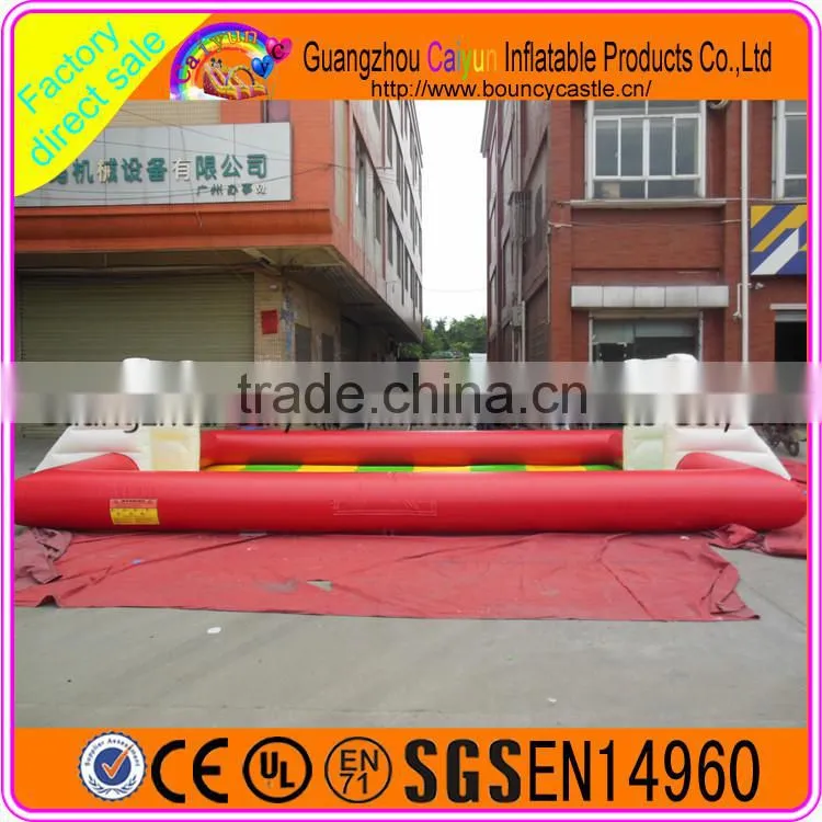 Commercial inflatable football field portable soccer field moveable football pitch