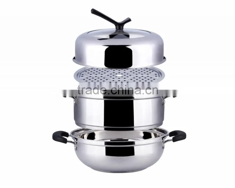 home kitchen utensil stainless steel food steamer in china