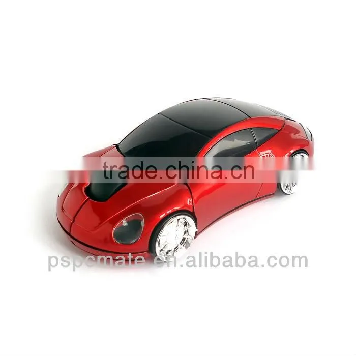 2.4Ghz 3D Custom Car Shaped Mouse with Led Light for Laptop Computer