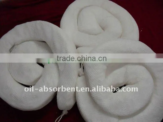 Oil Only Absorbent Boom For Oil Spill Containment on Land or Water