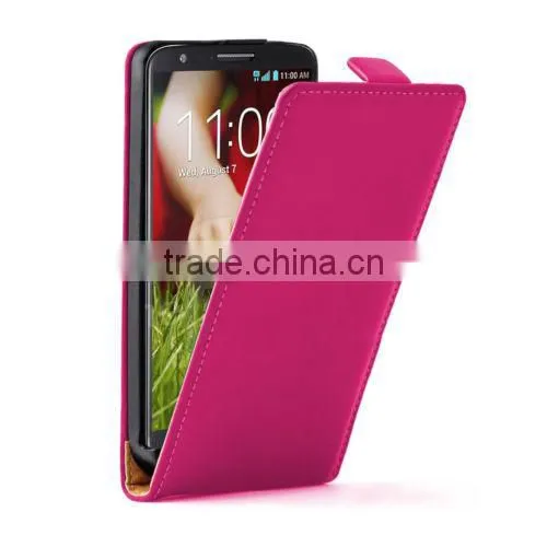 PU Leather flip mobile phone case cover for LG G2 D800 D802