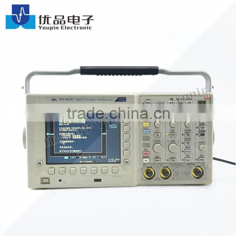 Tektronix TDS3032C Digital Phosphor Oscilloscope 300MHz 2 Channels 2.5GS/s