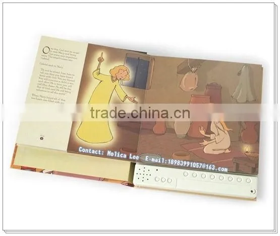 voice recordable baby book ,digital recording machine