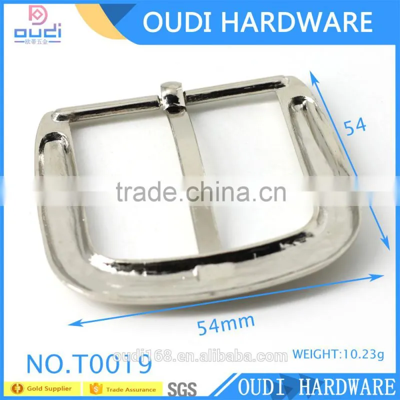 Metal belt buckle custom zinc alloy single heavy duty Reversiblebelt buckle