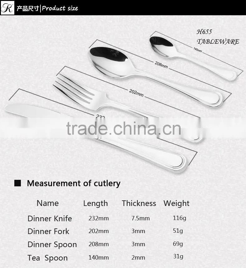 Restaurant Silverware, Silverware Set, German cutlery manufactures
