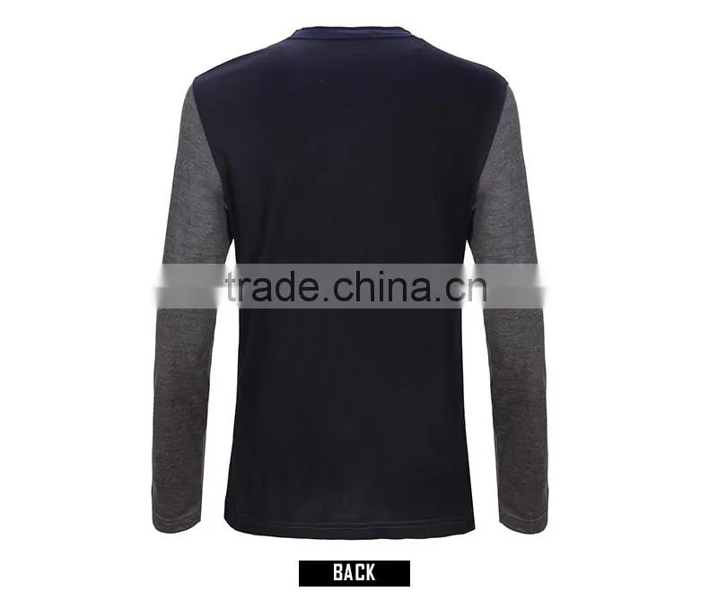 Wholesale New men long sleeve t shirt men leisure travelers head