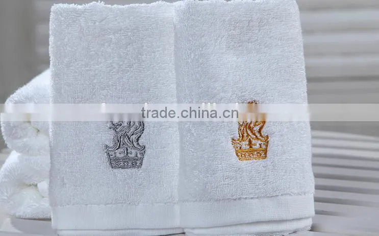 terry 100% cotton hotel face towel
