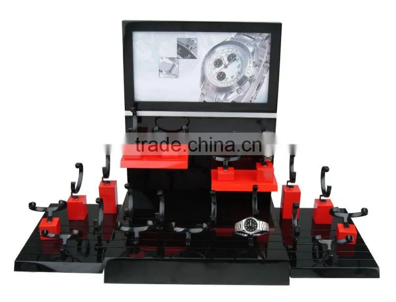 Luxury acrylic watch display stand in 2015 artificial design