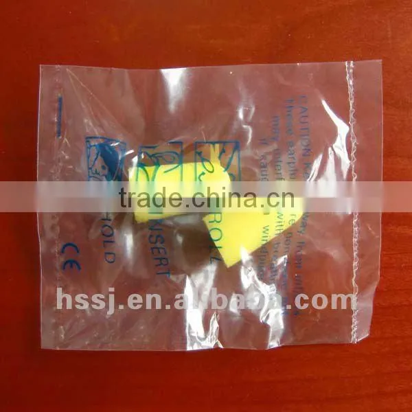 2016 hot selling ear plugs 100% soft PU foam ear plugs safety foam ear plugs in Cylinder (SNR:33db)