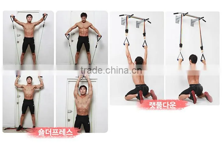 POWER TUBING RESISTANCE BAND SET/ Gym Equipment/ Rack