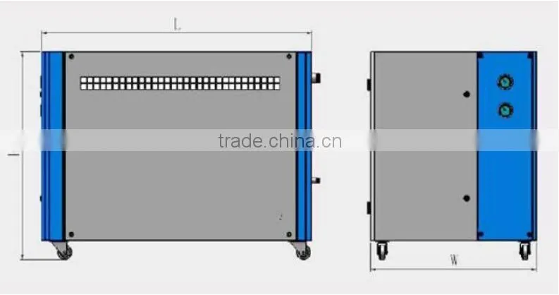 LTWS Series Box Type High Quality High Efficiency and Energy Saving Industrial Water Cooled Water Chiller