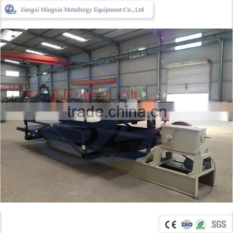 Large capacity gold, zircon, chrome, tin ore mining equipment Gravity separator dobule deck shaking table