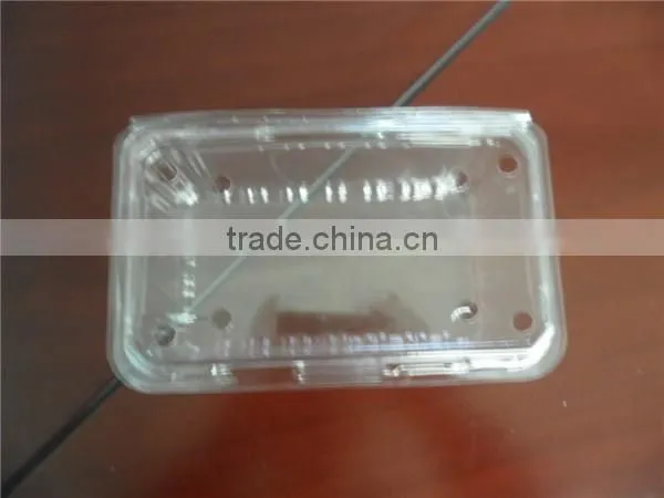 PET / PVC plastic fruit packaging box for grape