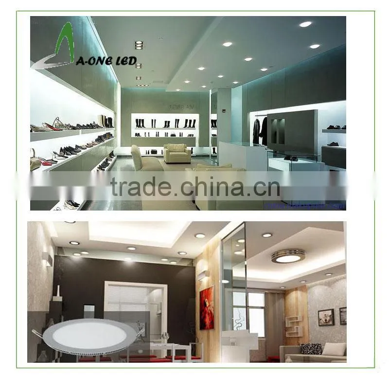 CE, RoHS, SAA round small flat 4w led panel light 3 years warranty