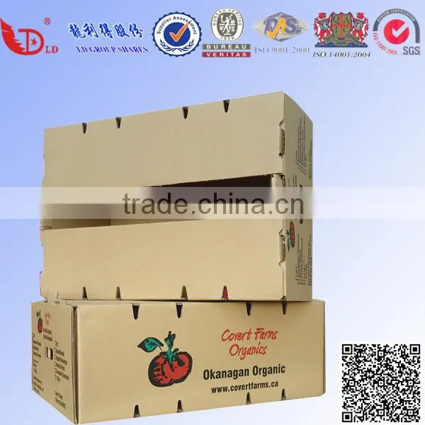 Water-proof seafood packing carton box with custom printing
