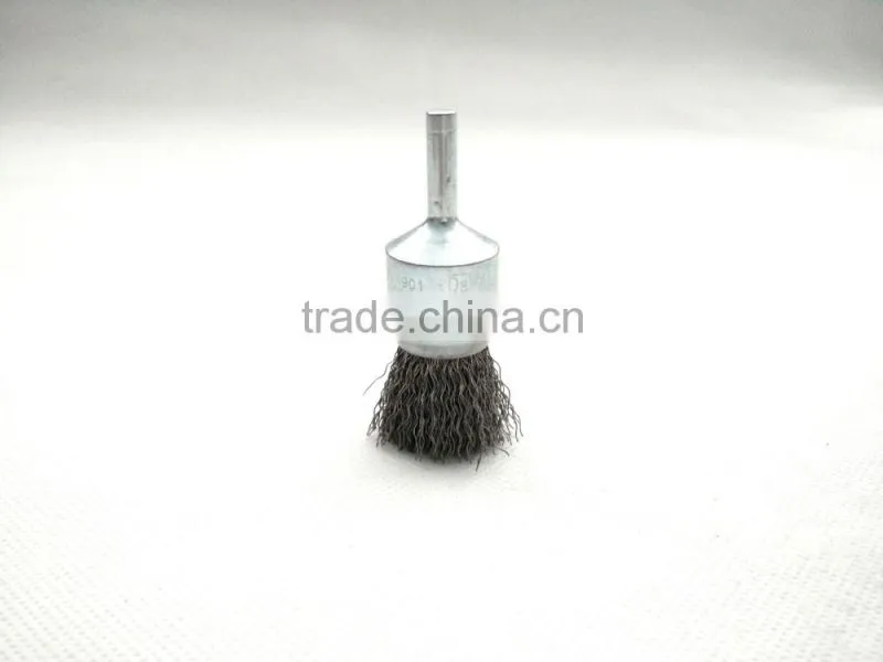 crimped end brushes, diameter 30mm or 1 1/5"