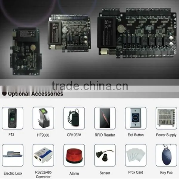 HF-C3-20ZK RFID Software TCP/IP Multi Two Doors Door Controller Card