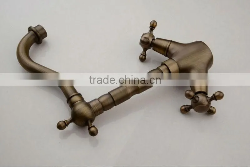 Antique Bathroom Mixer Tap For Hot And Cold Water QH1711A