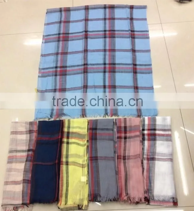 Sheer Linen Paisley Throw Fashion and Aztec Style Scarf