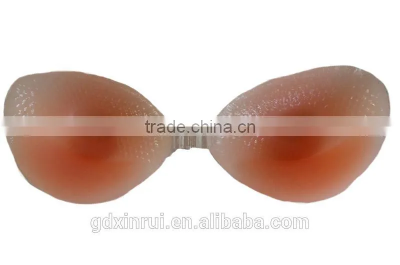 Latest Nude Silicon Strapless Breast Enhancer Bra