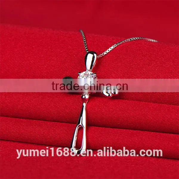 2016 New wholesale 925 sterling silver pendant and cross pendant