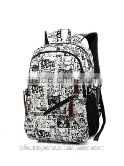2015 OEM Special design hot outdoor heavy duty polyester mens backpack